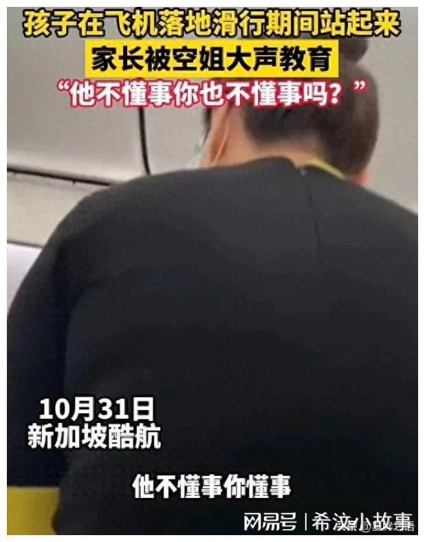 亿博(yibo)体育官网入口app新加坡空姐怒斥国内游客：她不懂事你也不懂事吗？(图1)